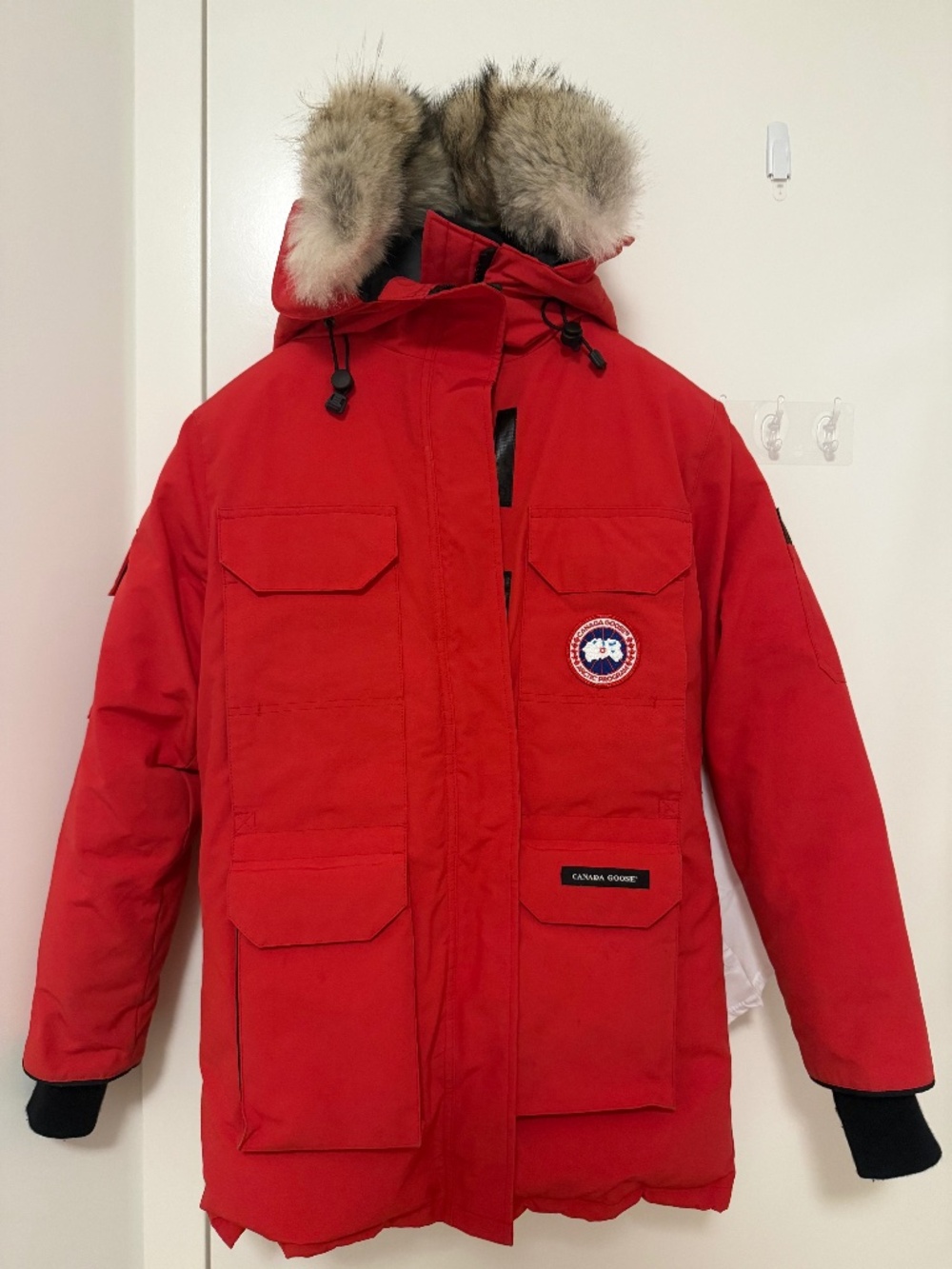Canada Goose Red Parka- Women
